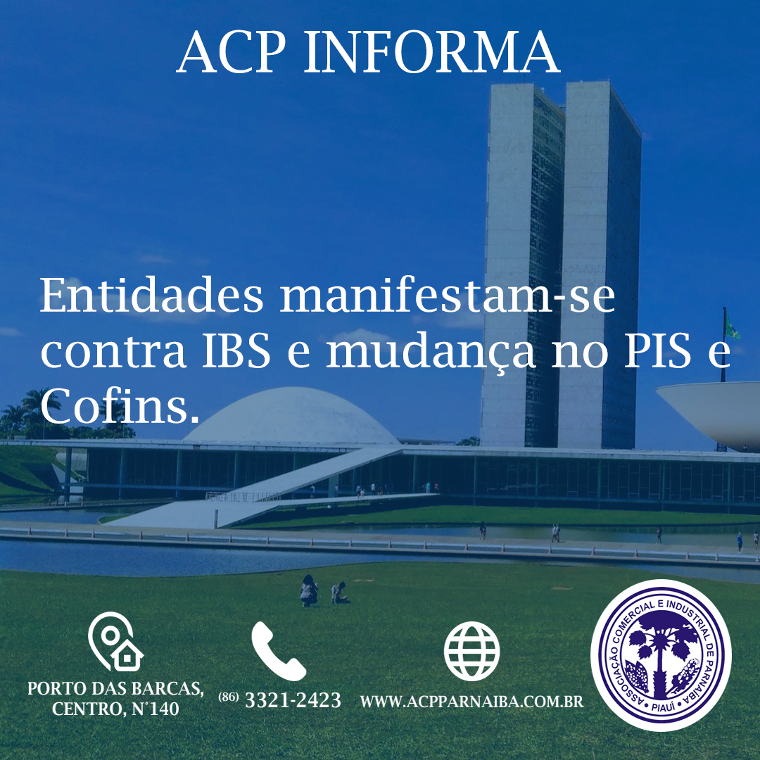 Post do instagram da ACP Parnaíba @acpparnaiba