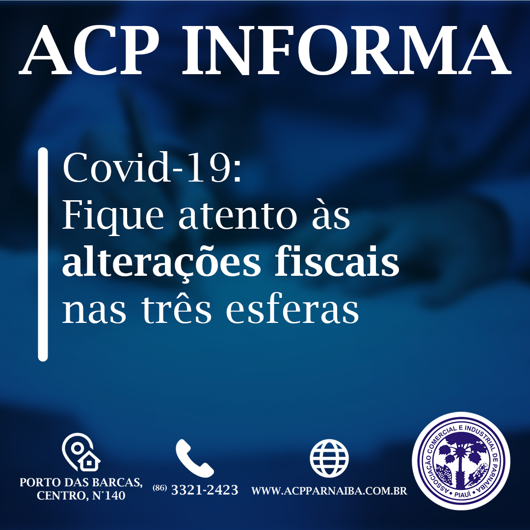 Post do instagram da ACP Parnaíba @acpparnaiba