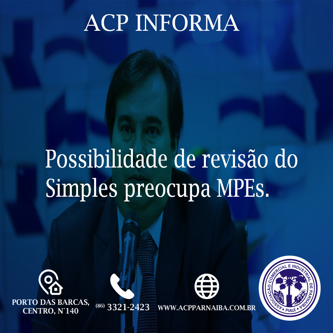 Post do instagram da ACP Parnaíba @acpparnaiba