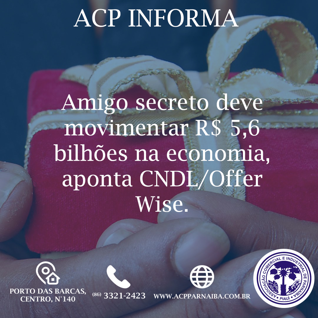 Post do instagram da ACP Parnaíba @acpparnaiba